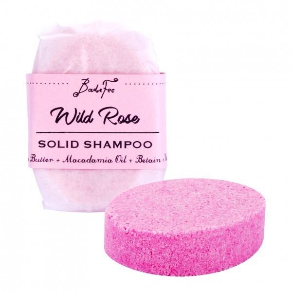 Wild Rose 50g Festes Shampoo von Badefee