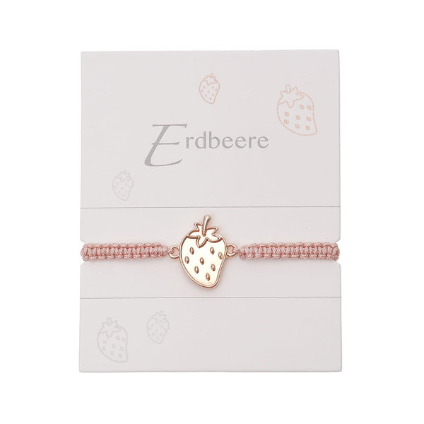 Knotted Bracelet "Strawberry"