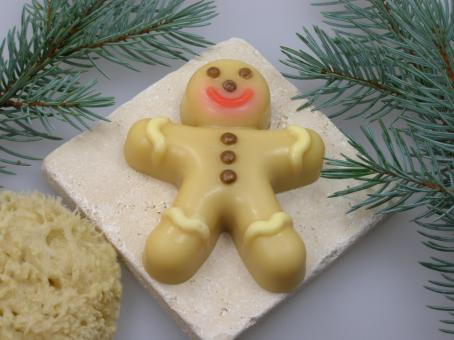 Winter Soap Gingerbread Man 110g