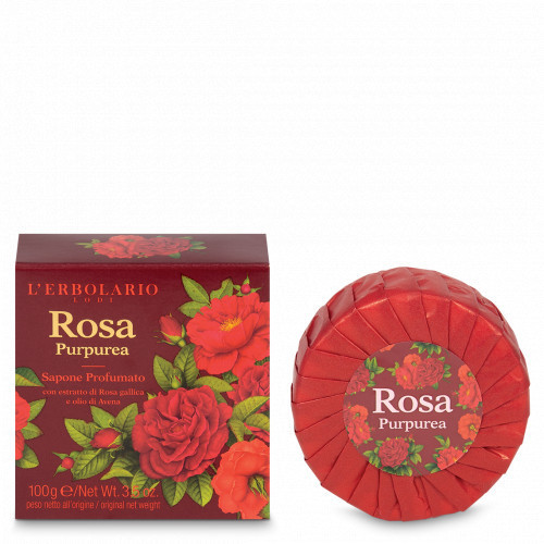 Rosa Purpurea - Purpur Rose Seife 100g