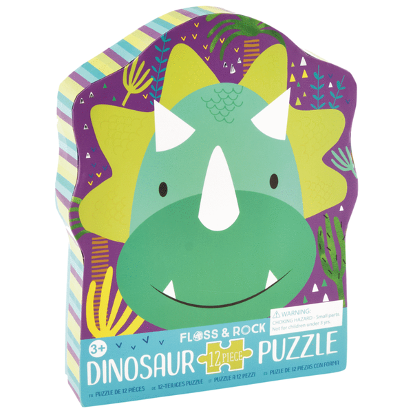 12-teiliges Dinopuzzle in passender Geschenkbox