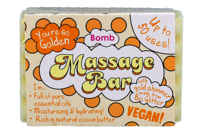 Massage Bar  "You`re so Golden"  Bomb Cosmetics  55g